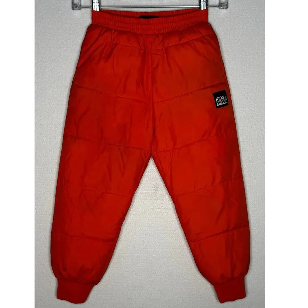 Zara Kids Lilmckimm MMXXI Neon Orange Unisex Snowsuit Set 5-6 years 2021